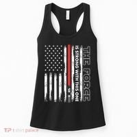 The Force Is Strong With This One USA American Flag Women's Tank Top thumb 0
