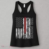 The Force Is Strong With This One USA American Flag Women's Tank Top thumb 3