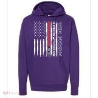 The Force Is Strong With This One USA American Flag Hoodie thumb 0