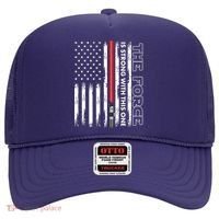 The Force Is Strong With This One USA American Flag Hat thumb 0