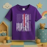 The Force Is Strong With This One USA American Flag Toddler T-Shirt thumb 3