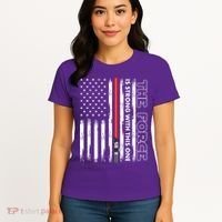 The Force Is Strong With This One USA American Flag Women's T-Shirt thumb 4