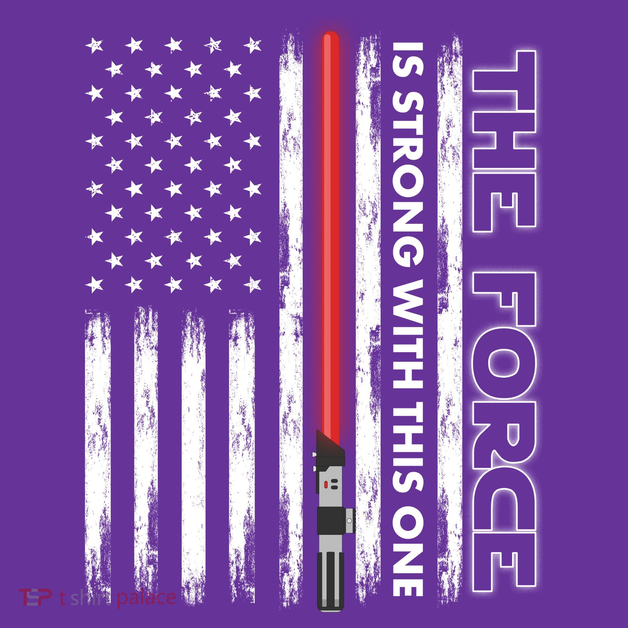The Force Is Strong With This One USA American Flag Kids Sweatshirt