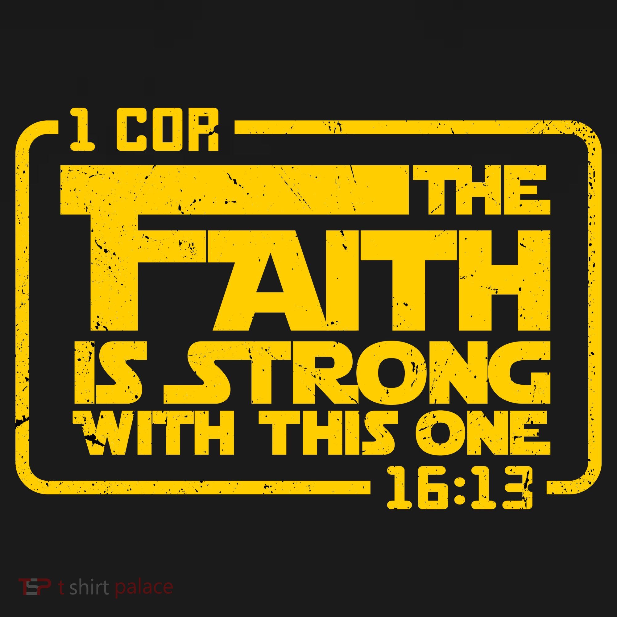The Faith Is Strong With This One Funny Christian Ornament