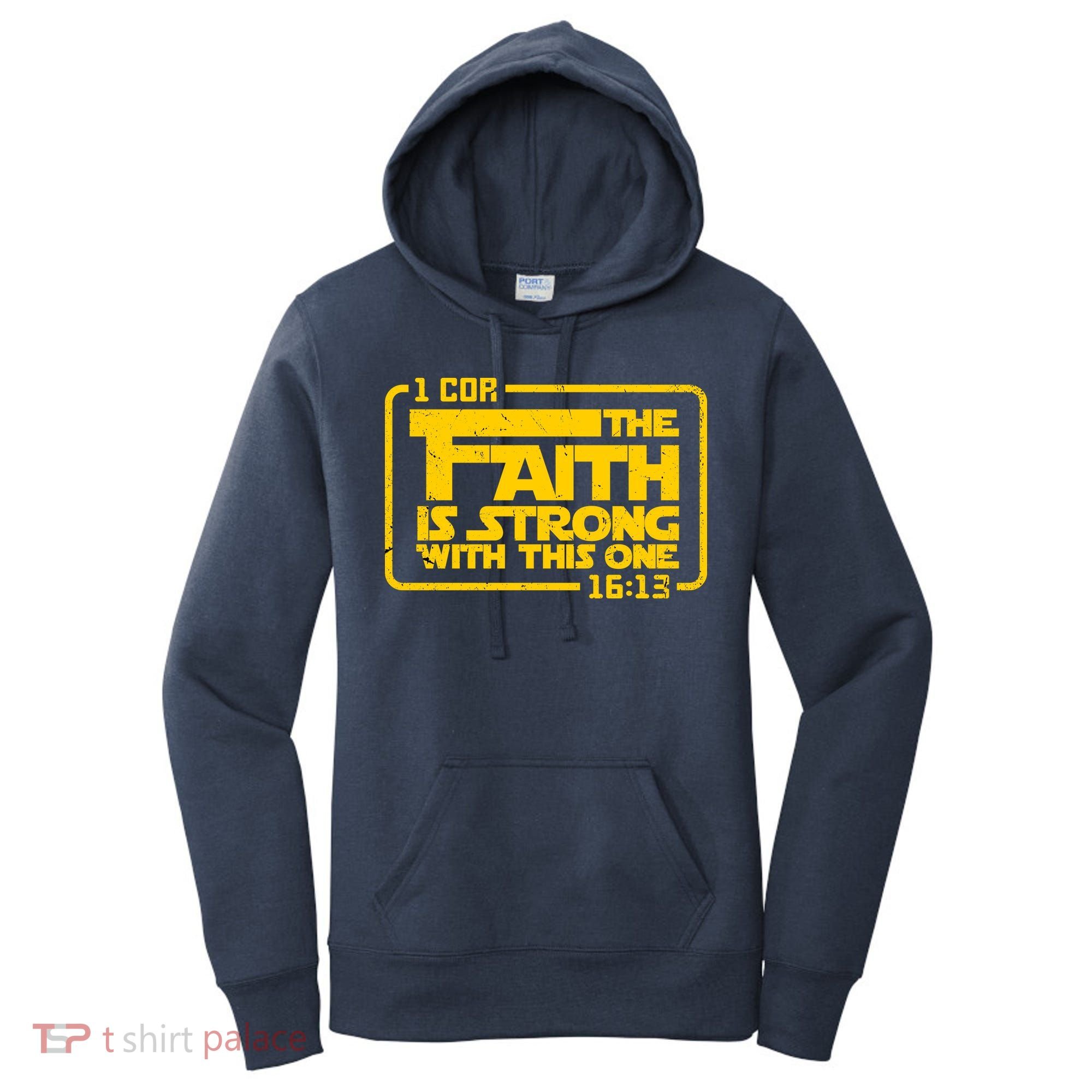 The Faith Is Strong With This One Funny Christian Women's Hoodie