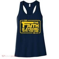 The Faith Is Strong With This One Funny Christian Women's Tank Top thumb 0