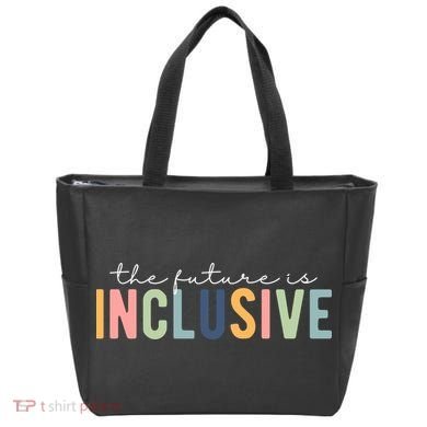 The Future Is Inclusive Colorful Tote Bag