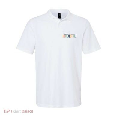 The Future Is Inclusive Colorful Polo