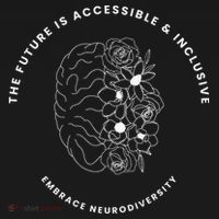 The Future Is Accessible & Inclusive Embrace Neurodiversity Mousepad thumb 1
