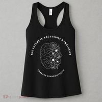 The Future Is Accessible & Inclusive Embrace Neurodiversity Women's Tank Top thumb 3