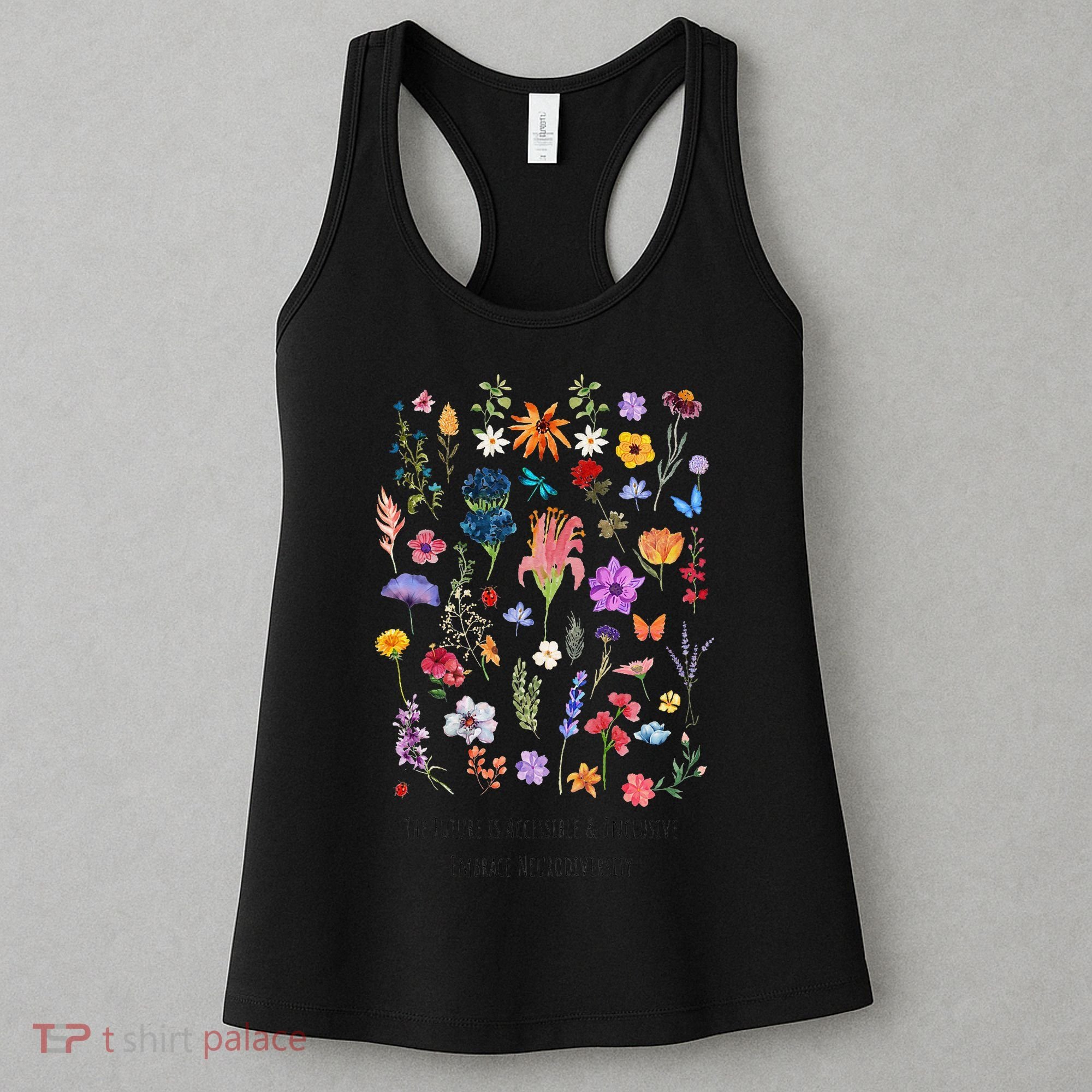 The Future Is Accessible  Inclusive-Embrace Neurodiversity Women's Tank Top