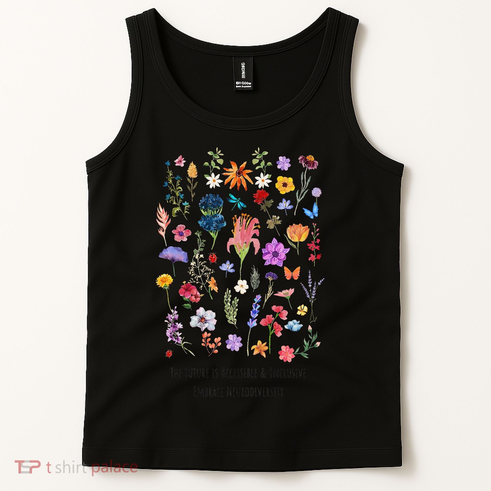 The Future Is Accessible  Inclusive-Embrace Neurodiversity Tank Top