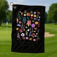 The Future Is Accessible  Inclusive-Embrace Neurodiversity Golf Towel thumb 1