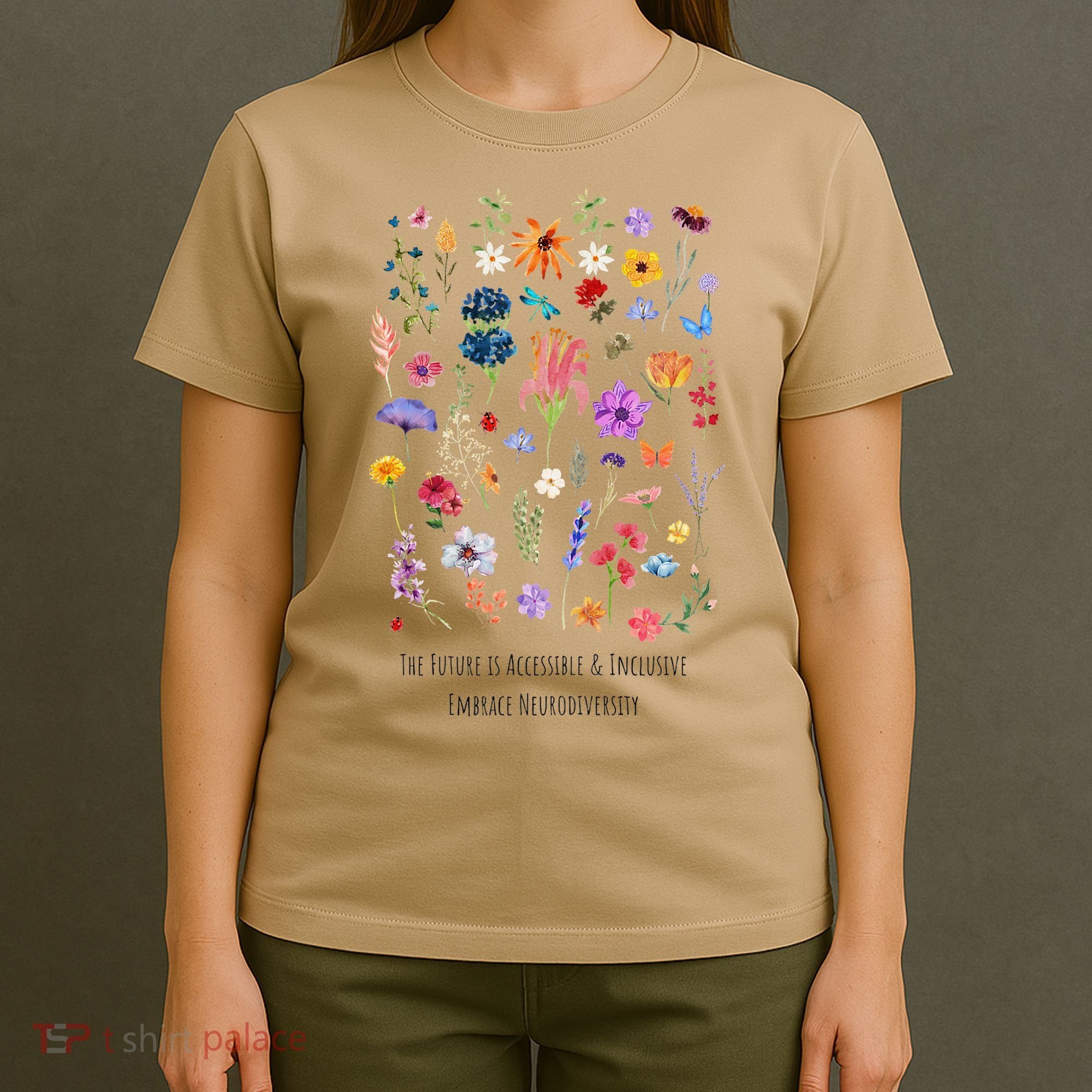 The Future Is Accessible  Inclusive-Embrace Neurodiversity T-Shirt