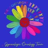 They Fight I Fight Oncology Team Gynecologic Oncology Nurse Funny Gift T-Shirt thumb 7