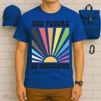 The Future Is Inclusive Lgbt Lesbian Hu Rights Pride Great Gift T-Shirt thumb 6