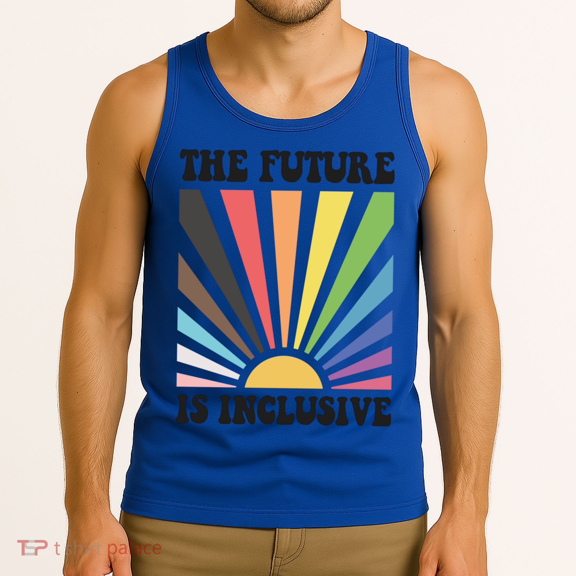 The Future Is Inclusive Lgbt Lesbian Hu Rights Pride Great Gift Tank Top