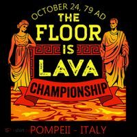 The Floor Is Lava Championship Pompeii Italy  Coffee Mug thumb 5