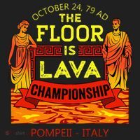The Floor Is Lava Championship Pompeii Italy  Beanie thumb 2
