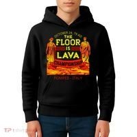 The Floor Is Lava Championship Pompeii Italy  Kids Hoodie thumb 4