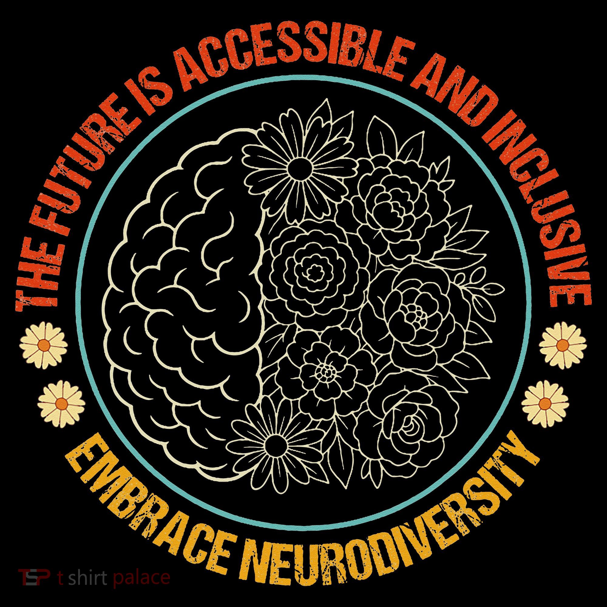 The Future Is Accessible  Inclusive Embrace Neurodiversity Women's Hoodie
