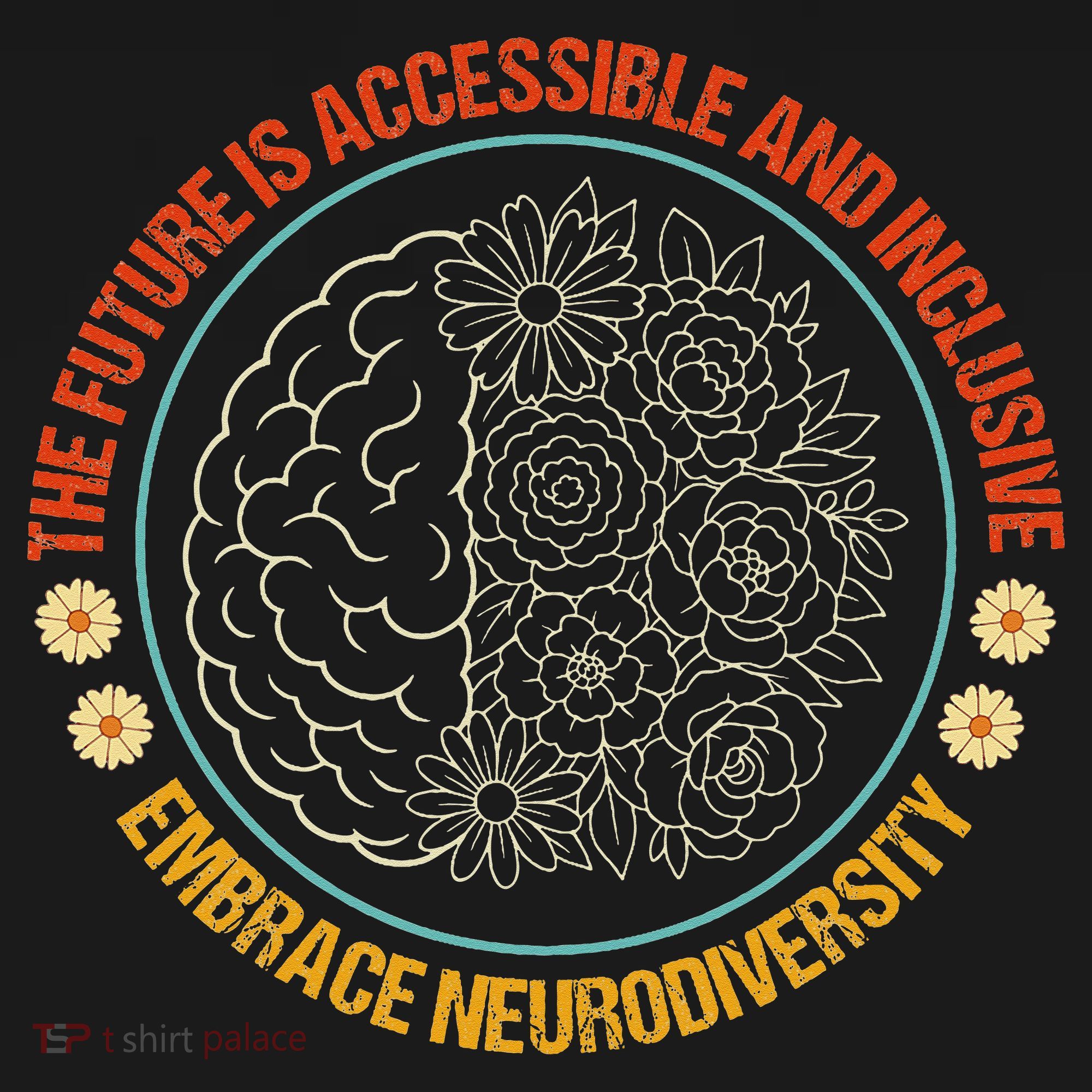 The Future Is Accessible  Inclusive Embrace Neurodiversity Women's Tank Top