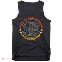The Future Is Accessible  Inclusive Embrace Neurodiversity Tank Top thumb 0