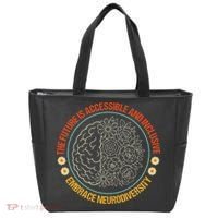 The Future Is Accessible  Inclusive Embrace Neurodiversity Tote Bag thumb 0