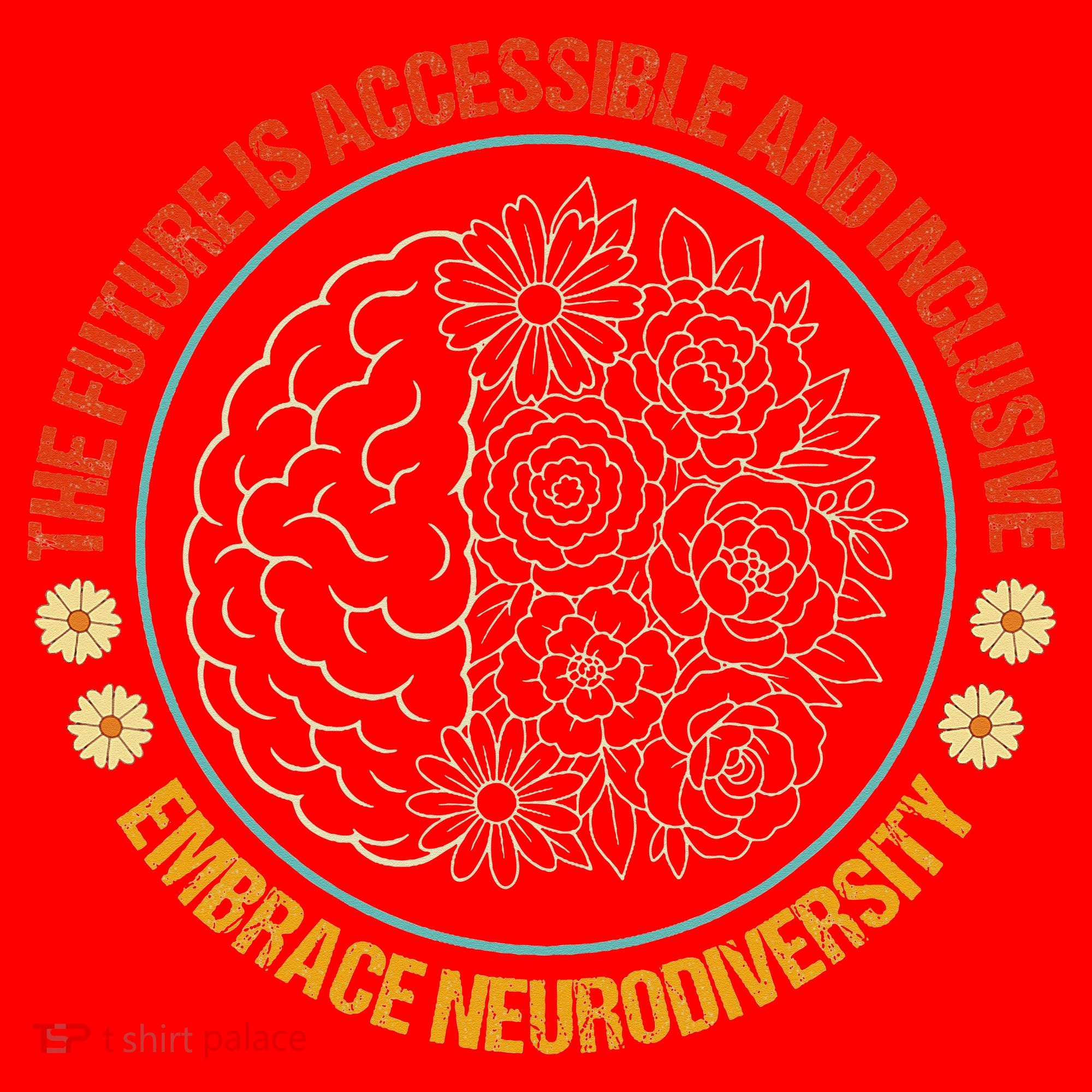The Future Is Accessible  Inclusive Embrace Neurodiversity Santa Hat