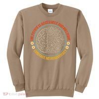 The Future Is Accessible  Inclusive Embrace Neurodiversity Sweatshirt thumb 0
