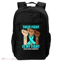 Their Fight Is My Fight Hand Sexual Assault Awareness Backpack thumb 0