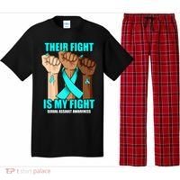 Their Fight Is My Fight Hand Sexual Assault Awareness Pajama Set thumb 0