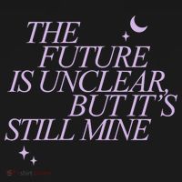 The Future Is Unclear But Its Still Mine Cute Mousepad thumb 1