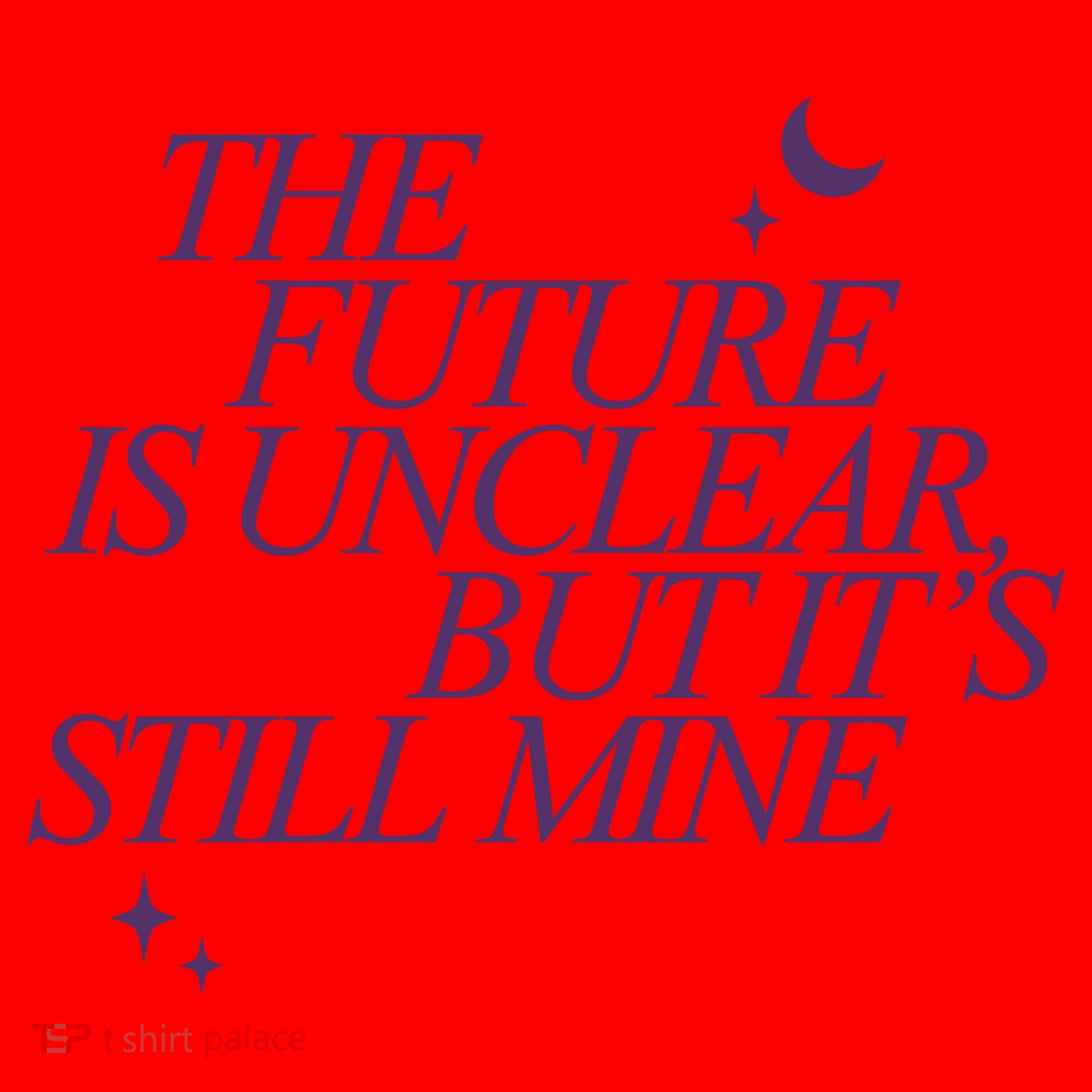 The Future Is Unclear But Its Still Mine Cute Santa Hat