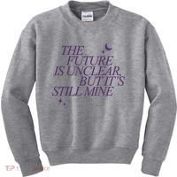 The Future Is Unclear But Its Still Mine Cute Kids Sweatshirt thumb 0