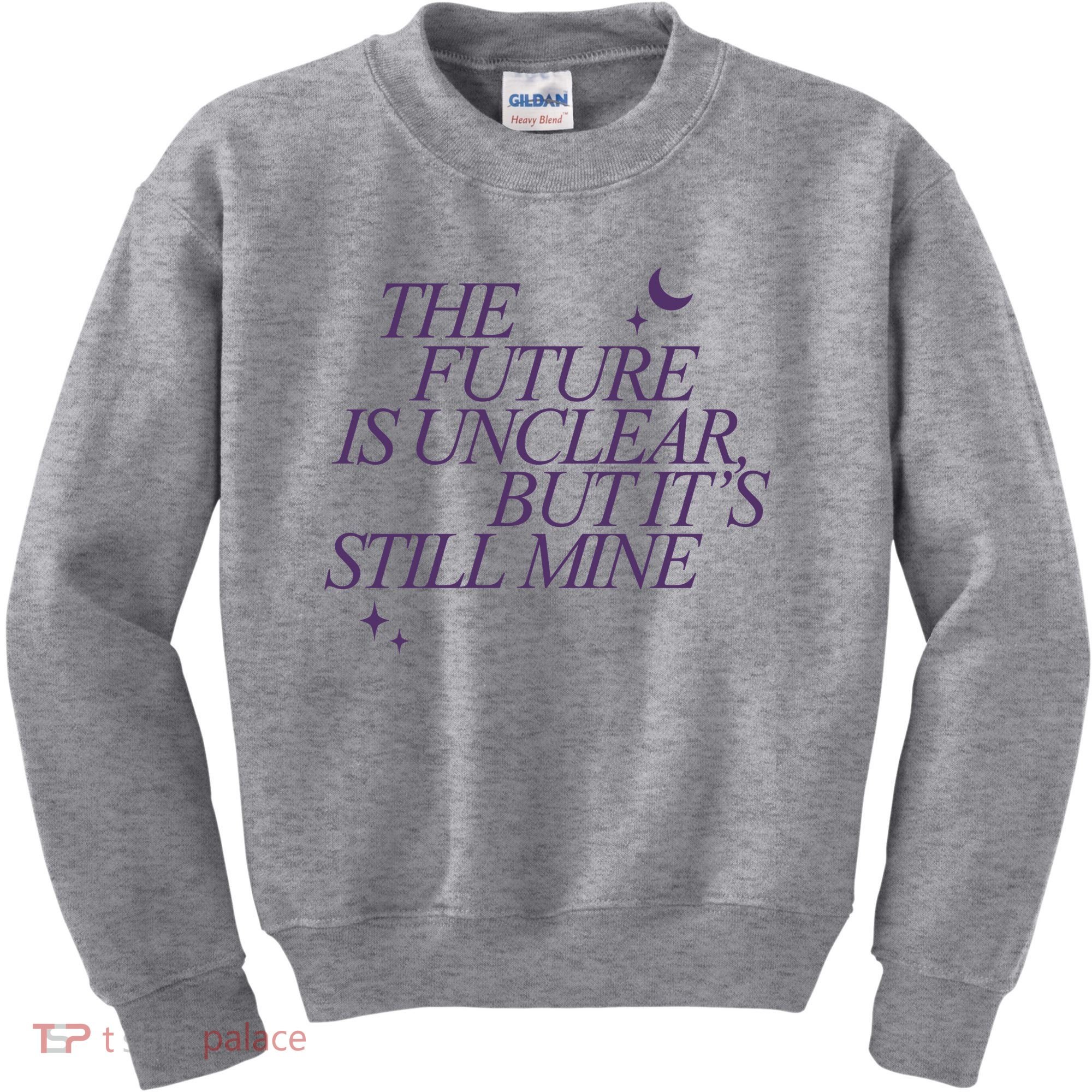 The Future Is Unclear But Its Still Mine Cute Kids Sweatshirt