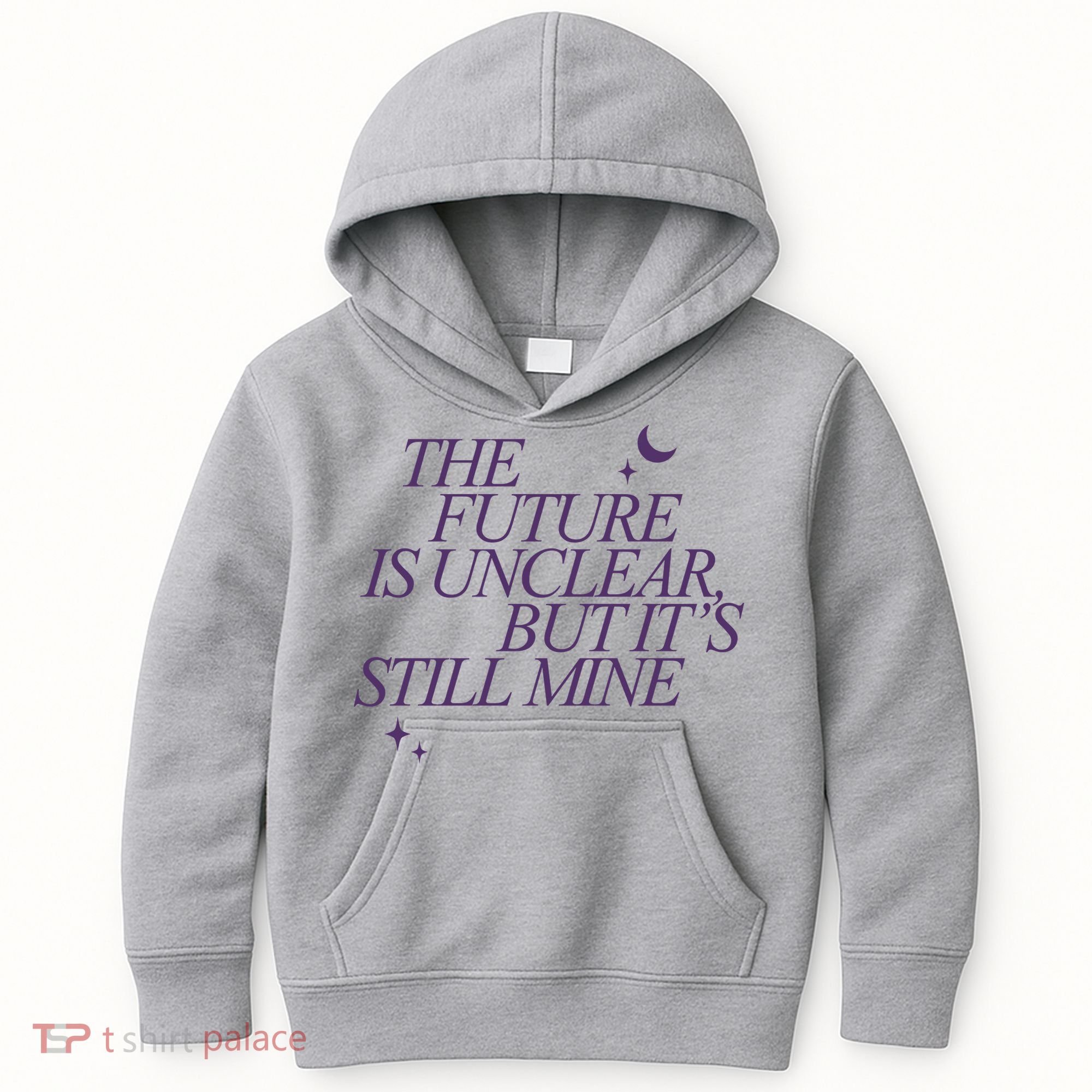 The Future Is Unclear But Its Still Mine Cute Kids Hoodie