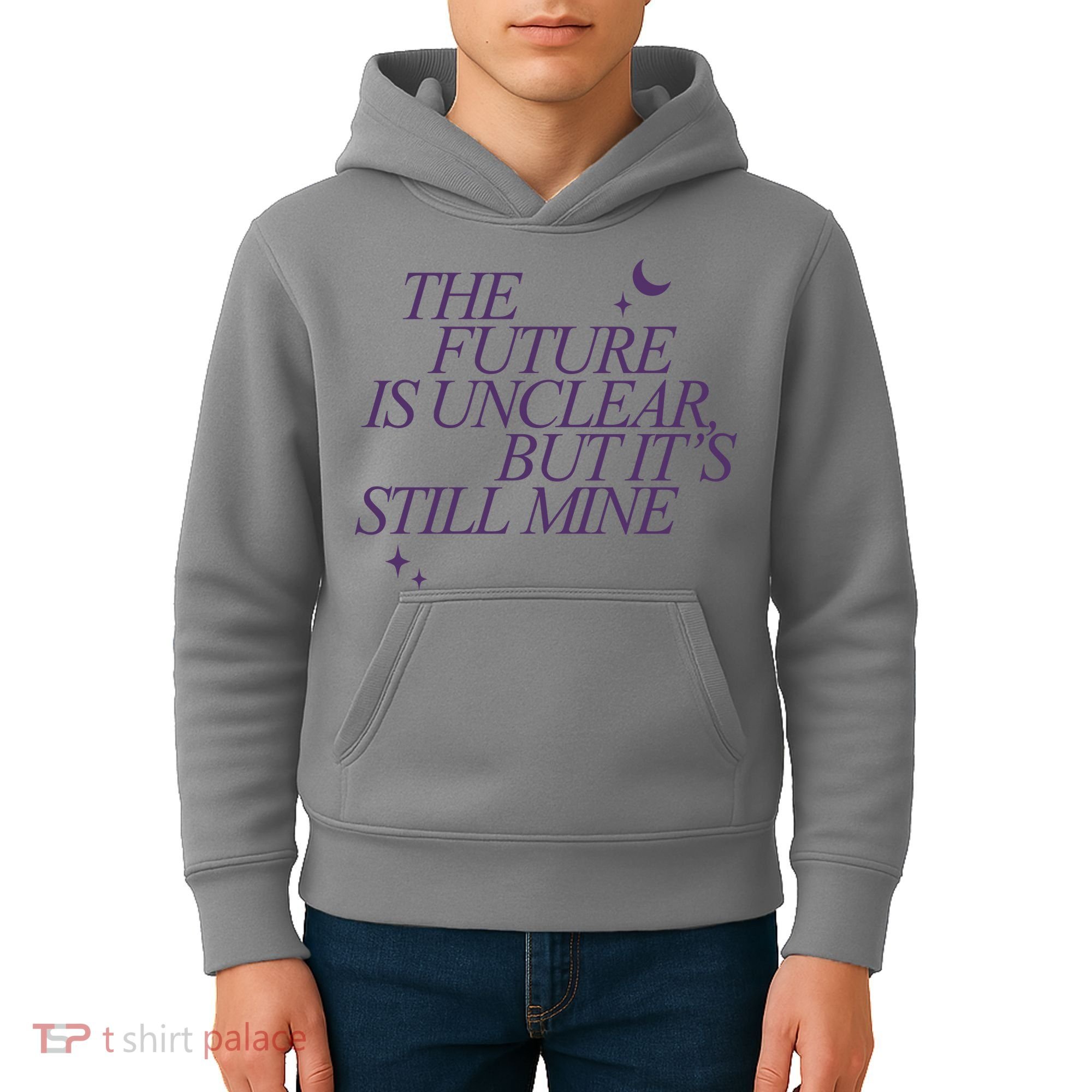 The Future Is Unclear But Its Still Mine Cute Kids Hoodie