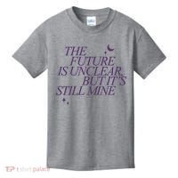 The Future Is Unclear But Its Still Mine Cute Kids T-Shirt thumb 0