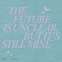 The Future Is Unclear But Its Still Mine Cute Sueded Cloud Jersey T-Shirt thumb 2