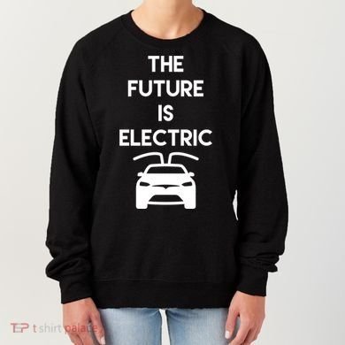 The Future Is Electric Car Women's Sweatshirt