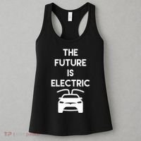 The Future Is Electric Car Women's Tank Top thumb 3