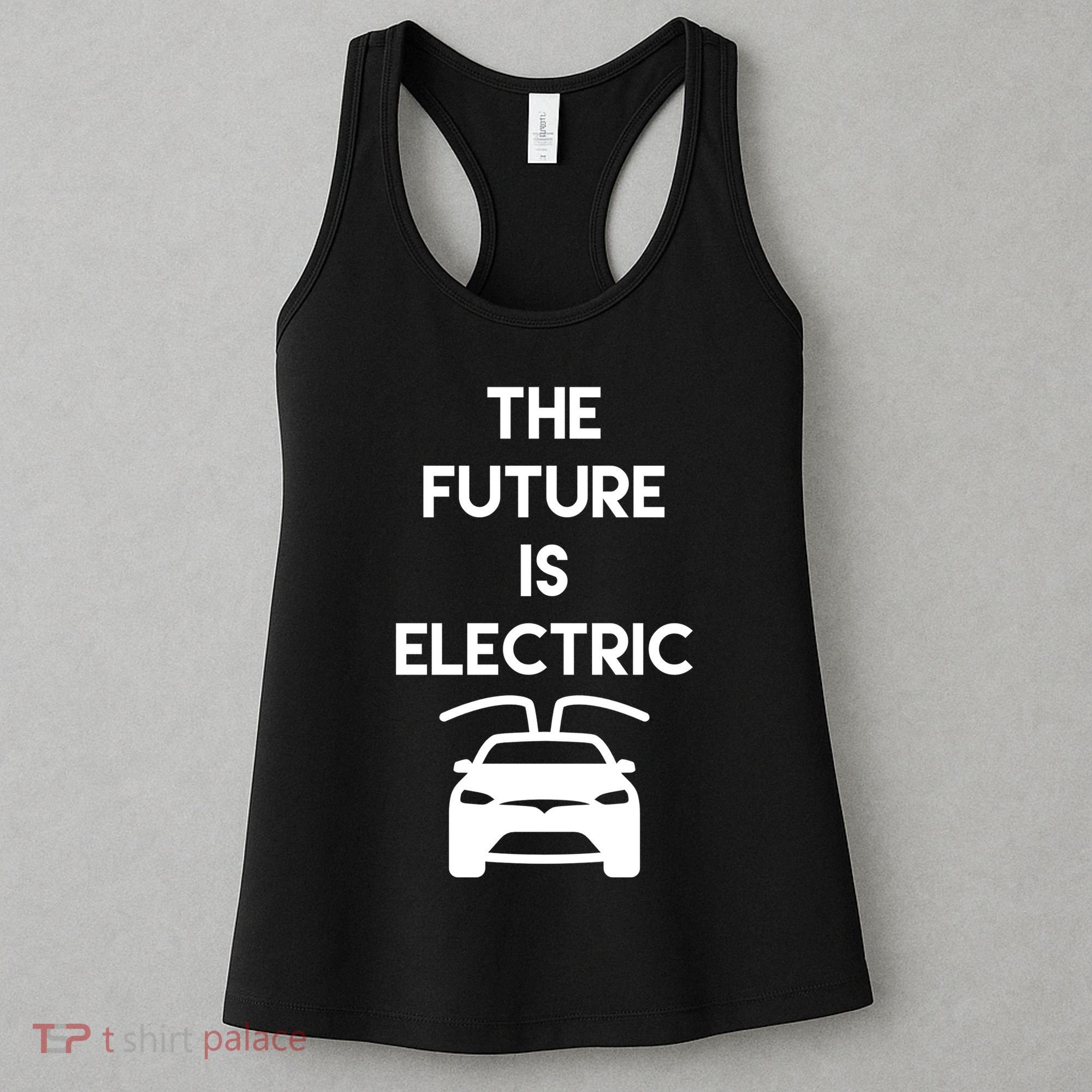 The Future Is Electric Car Women's Tank Top