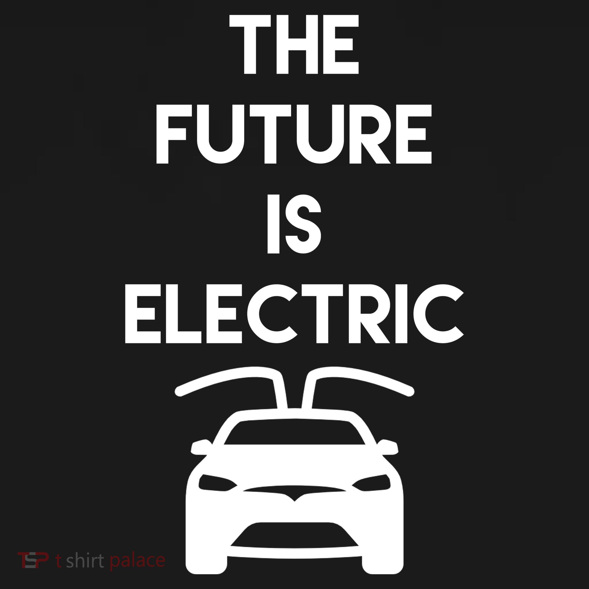 The Future Is Electric Car Toddler Hoodie