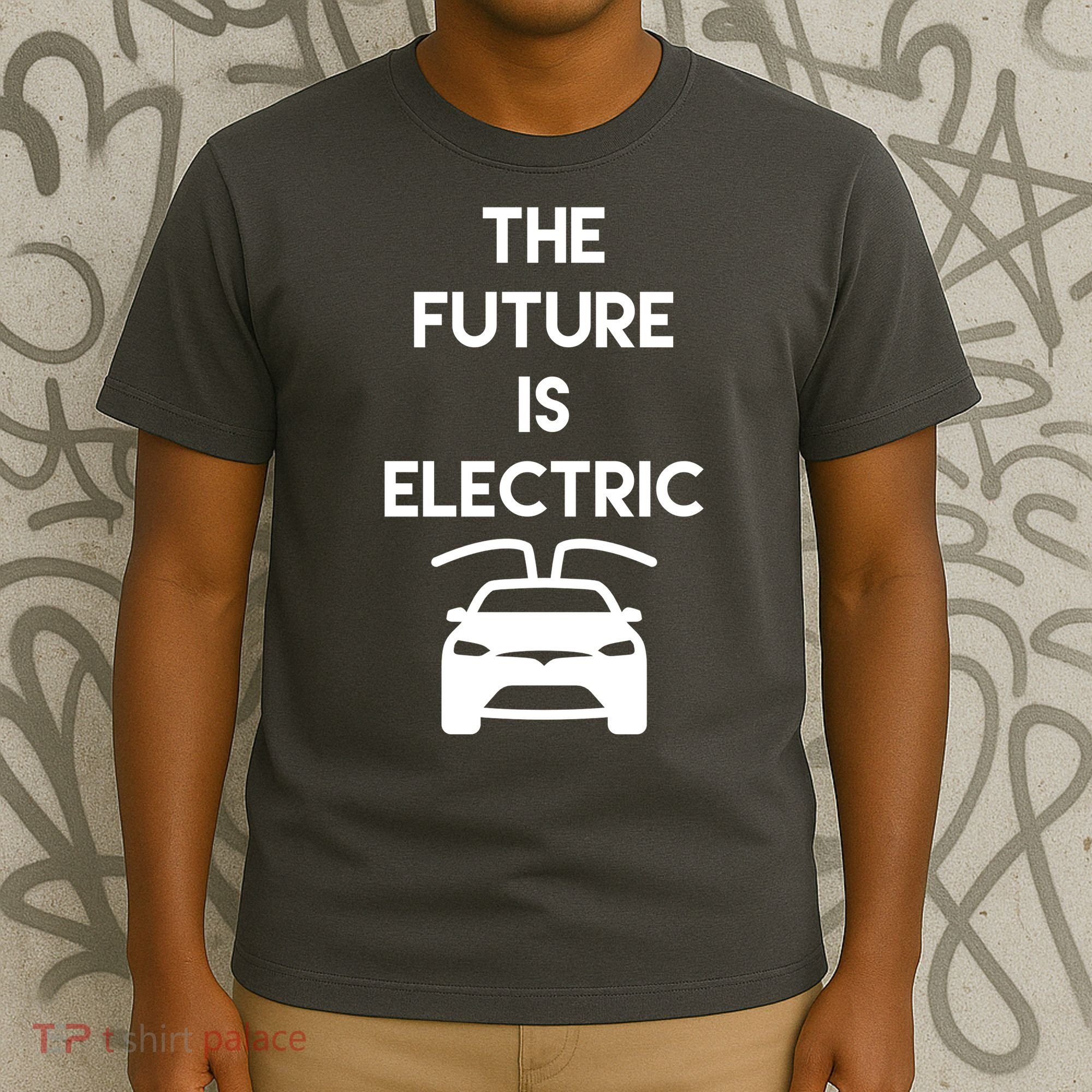 The Future Is Electric Car T-Shirt