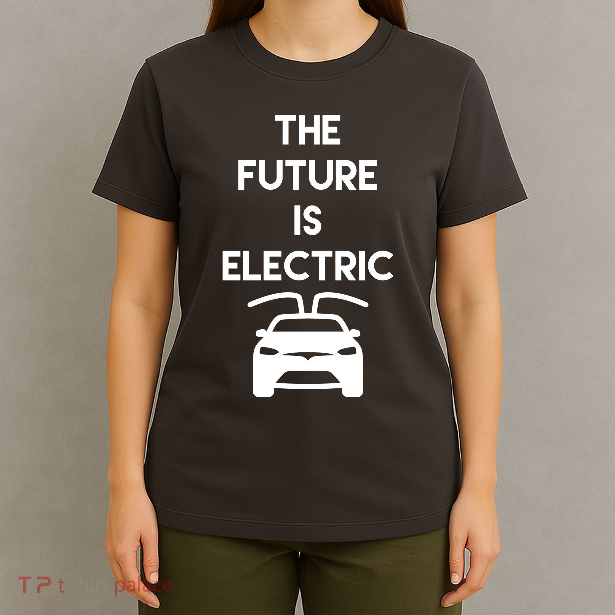 The Future Is Electric Car T-Shirt