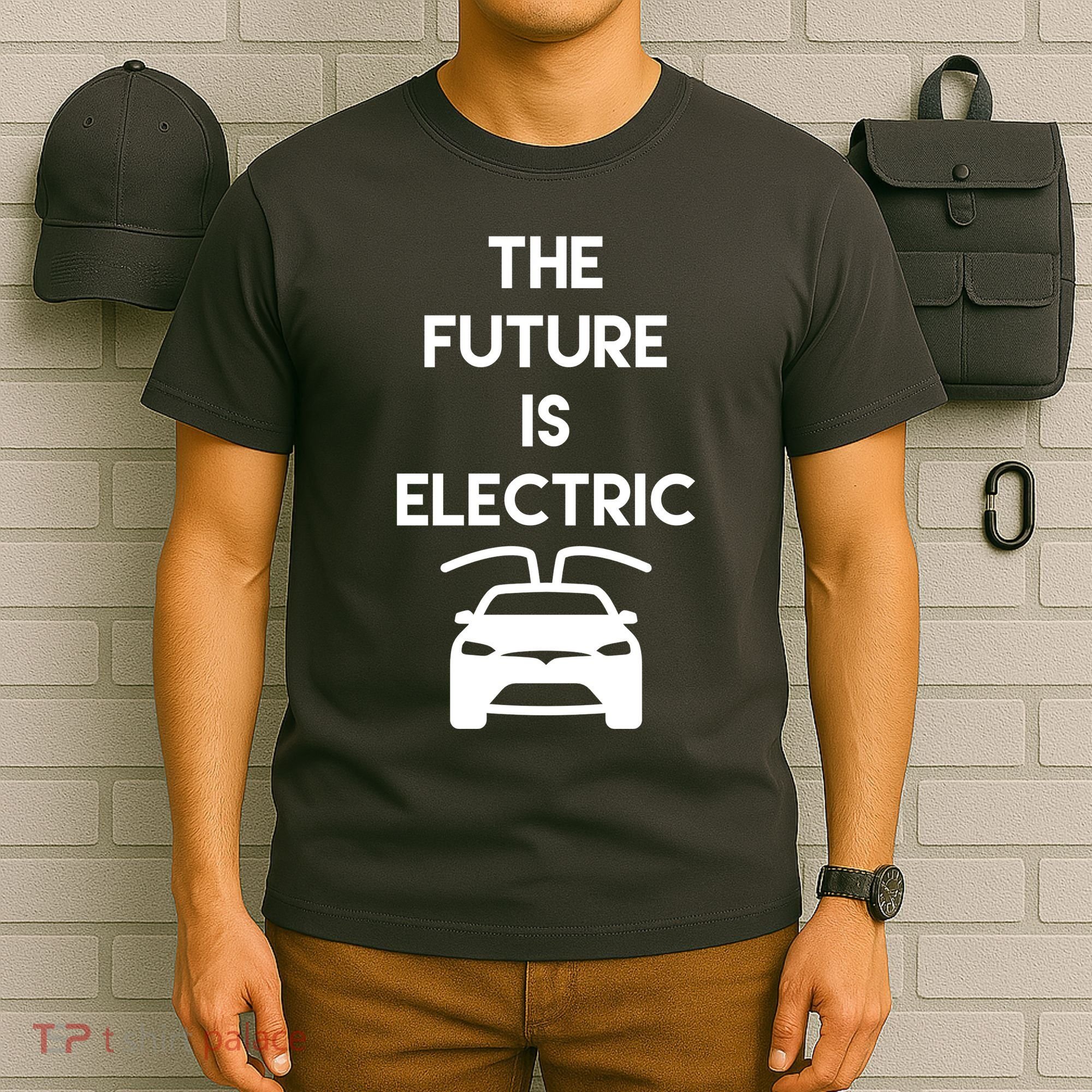 The Future Is Electric Car T-Shirt