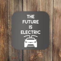 The Future Is Electric Car Coaster thumb 0