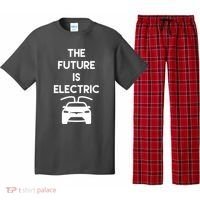 The Future Is Electric Car Pajama Set thumb 0