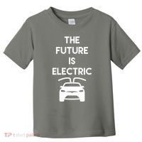 The Future Is Electric Car Toddler T-Shirt thumb 0